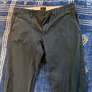 Dark blue/gray JCrew chinos. 31x30